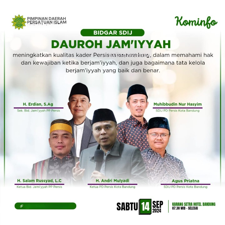 Dauroh Jamiyyah SDIJ PD PERSIS Kabupaten Kebumen